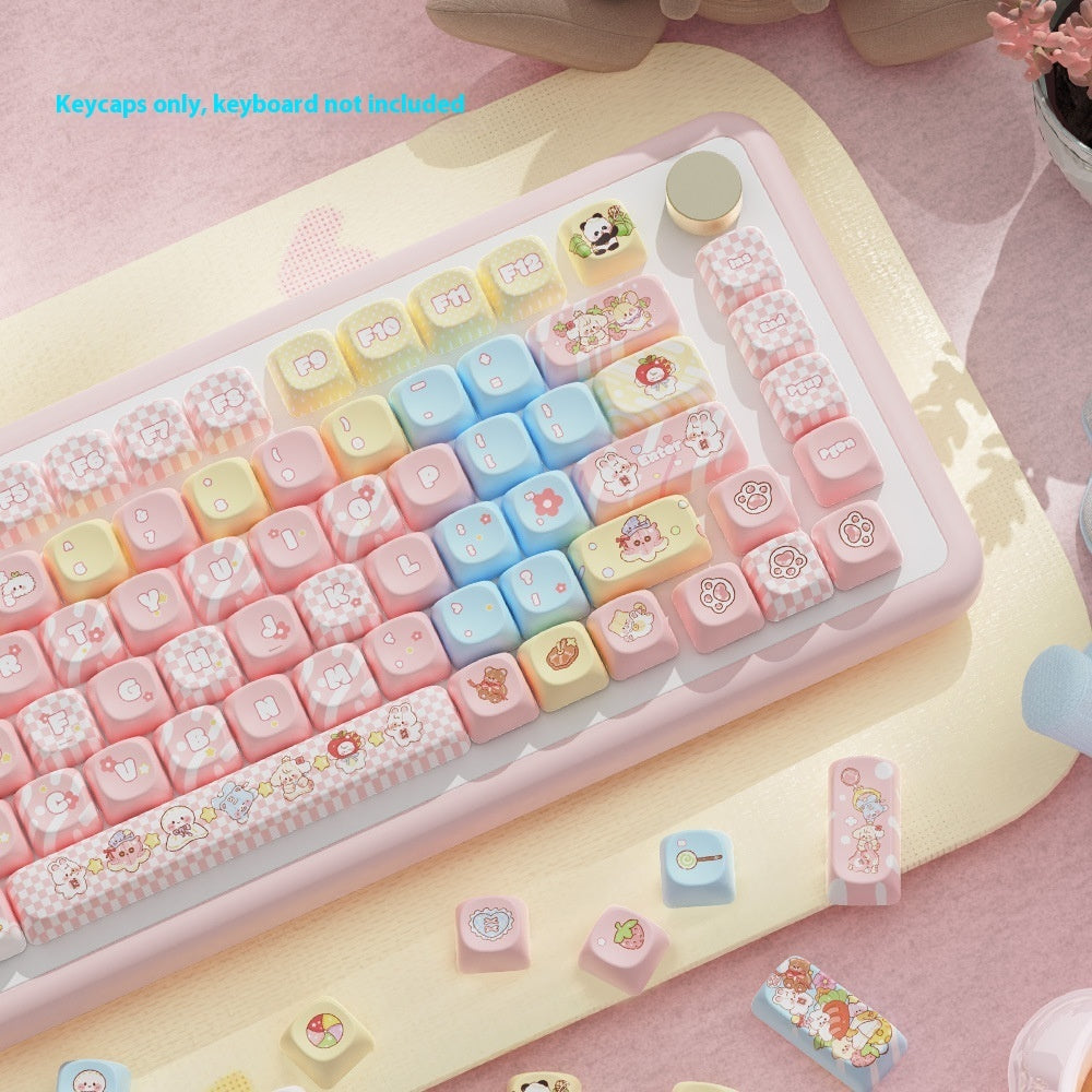 Clip Doll Original Cute Fit Mechanical Keyboard Cap