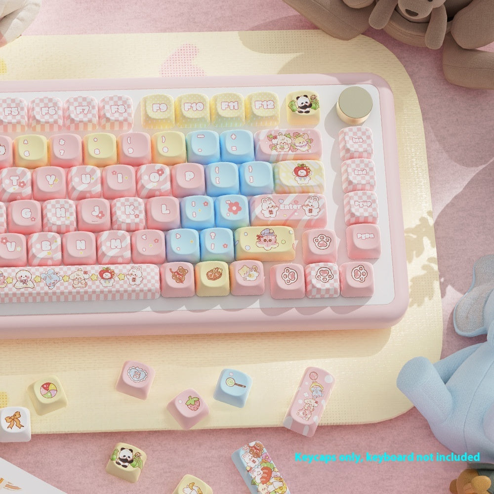 Clip Doll Original Cute Fit Mechanical Keyboard Cap