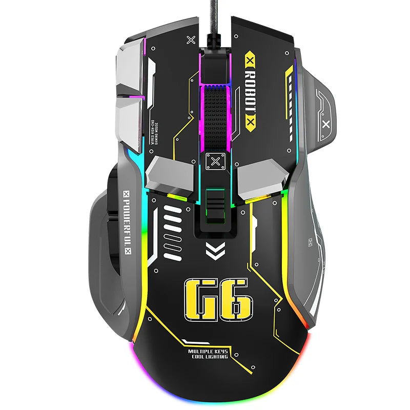 Wired 128000DPI G6 Gaming Mouse