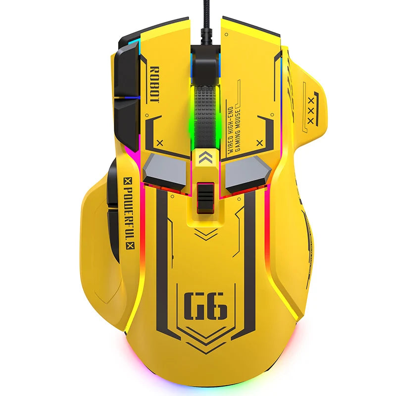 Wired 128000DPI G6 Gaming Mouse