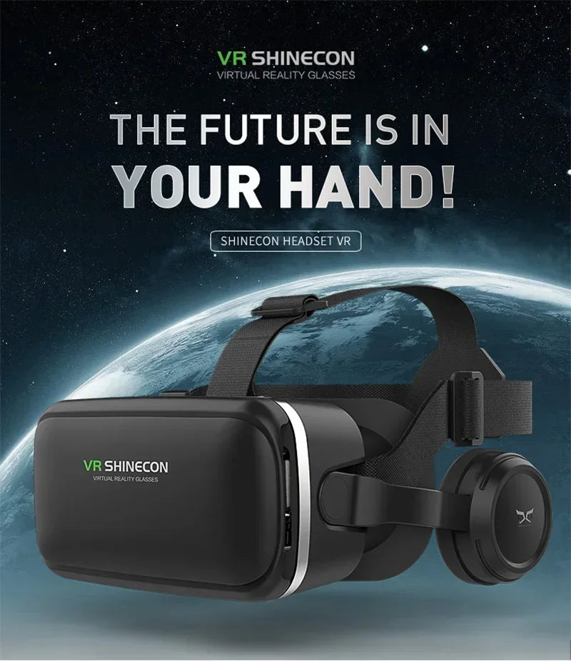 Smart Virtual Reality 3D VR Glasses