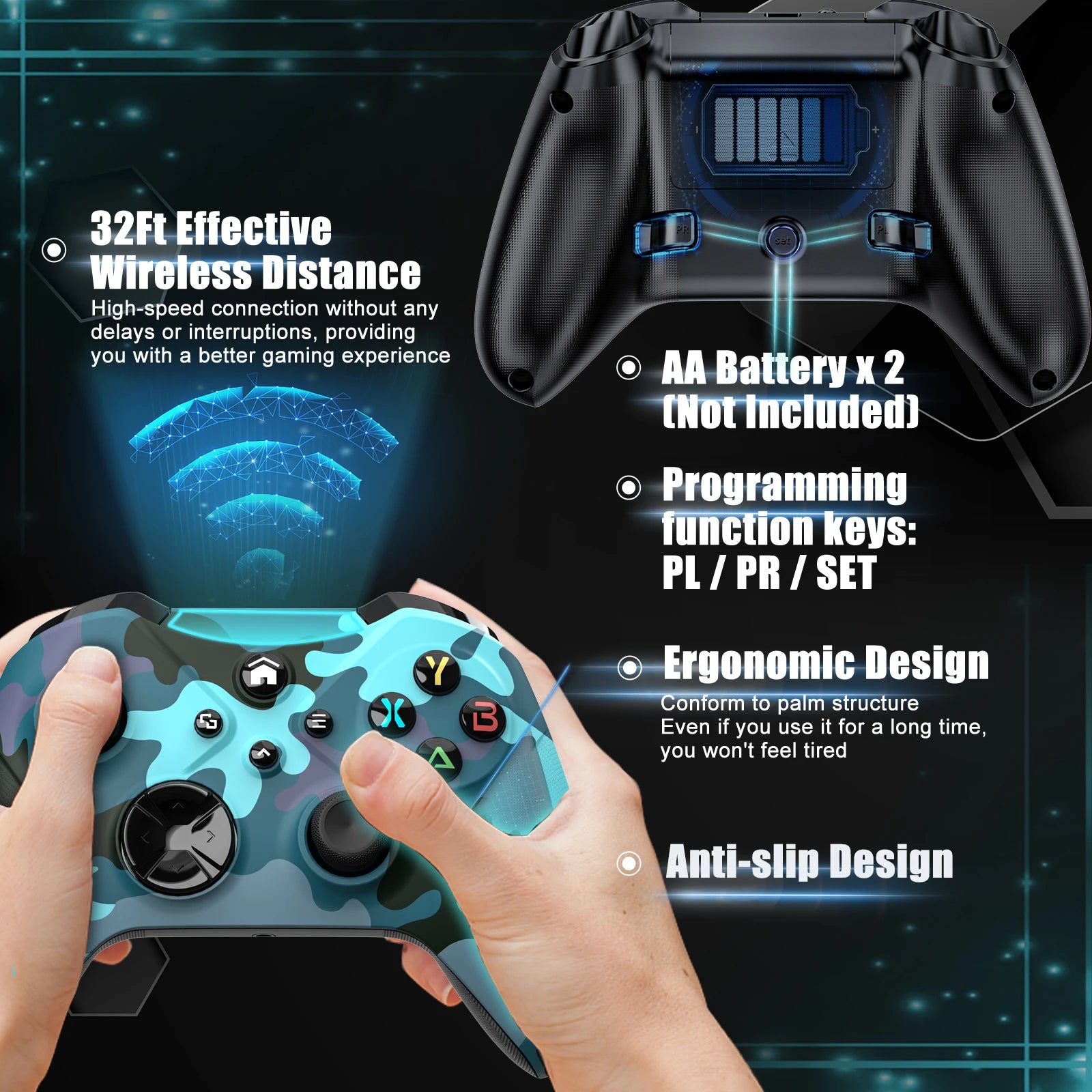 WiFi Wireless Controller for Xbox Series