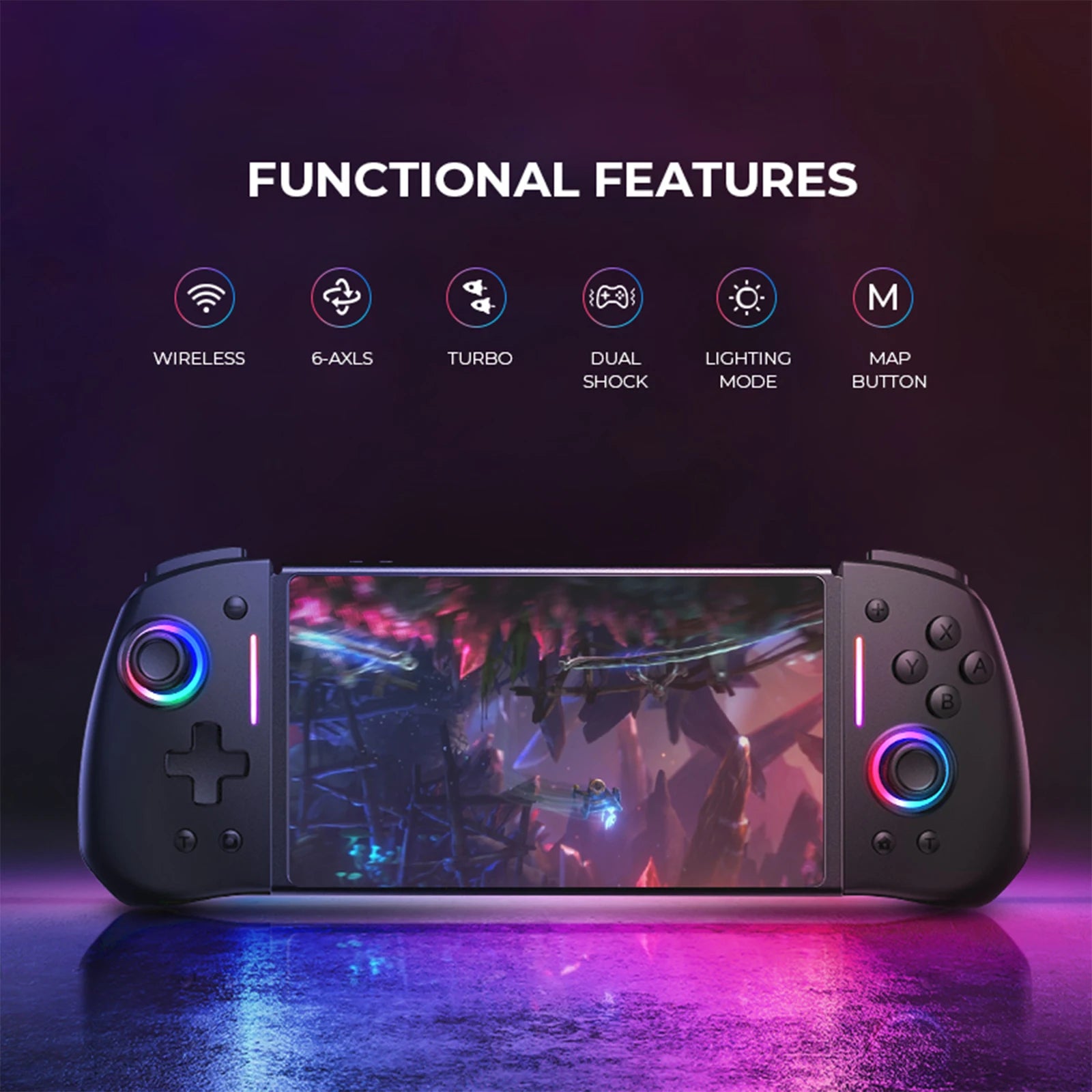 NYXI Hyperion Ergonomic Design Wireless Game Controller