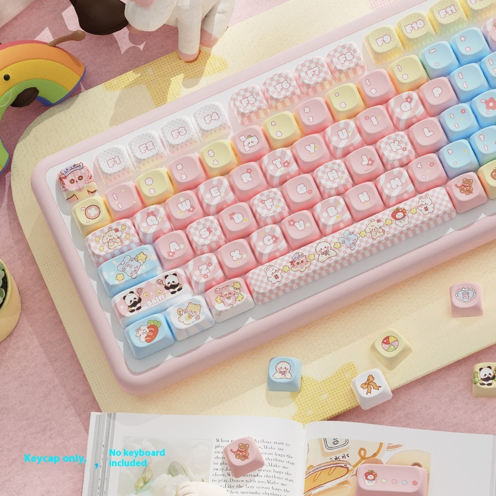 Clip Doll Original Cute Fit Mechanical Keyboard Cap