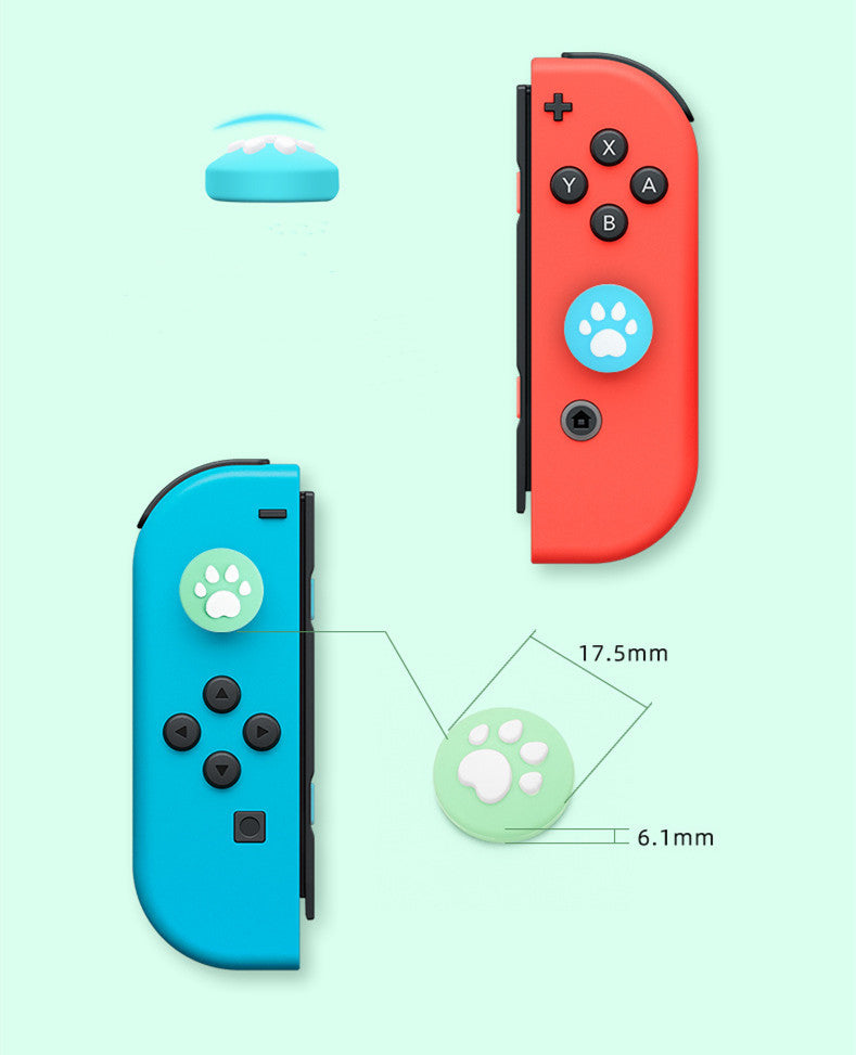 Suitable For Nintendo Lite Rocker Cat Claw Key  Silicone Joycon Sleeve